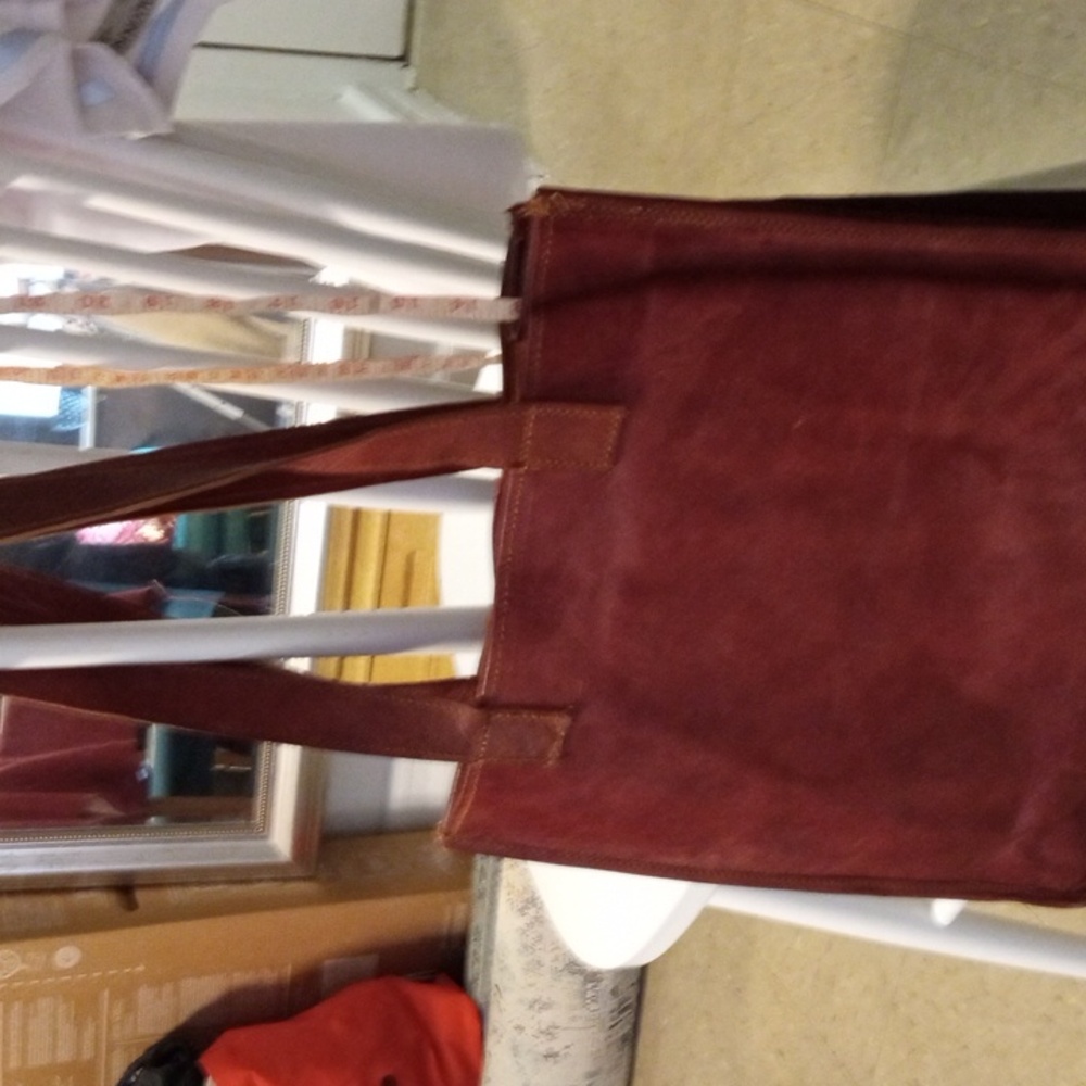 Brand new vegan leather unisex bag